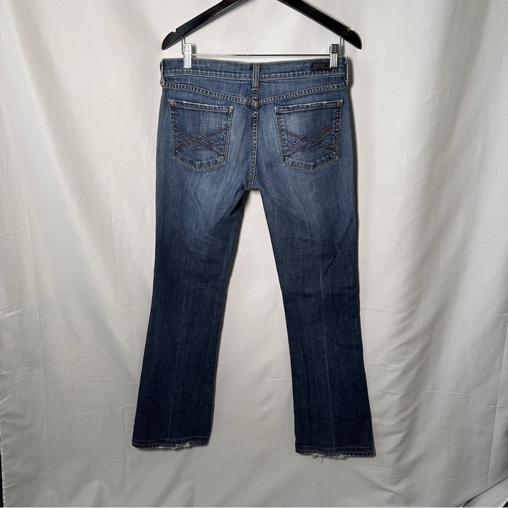 Citizens of Humanity Elle Low Waist Bootcut Jeans — Medium Wash, Stretch(31) Y2K - Picture 9 of 17